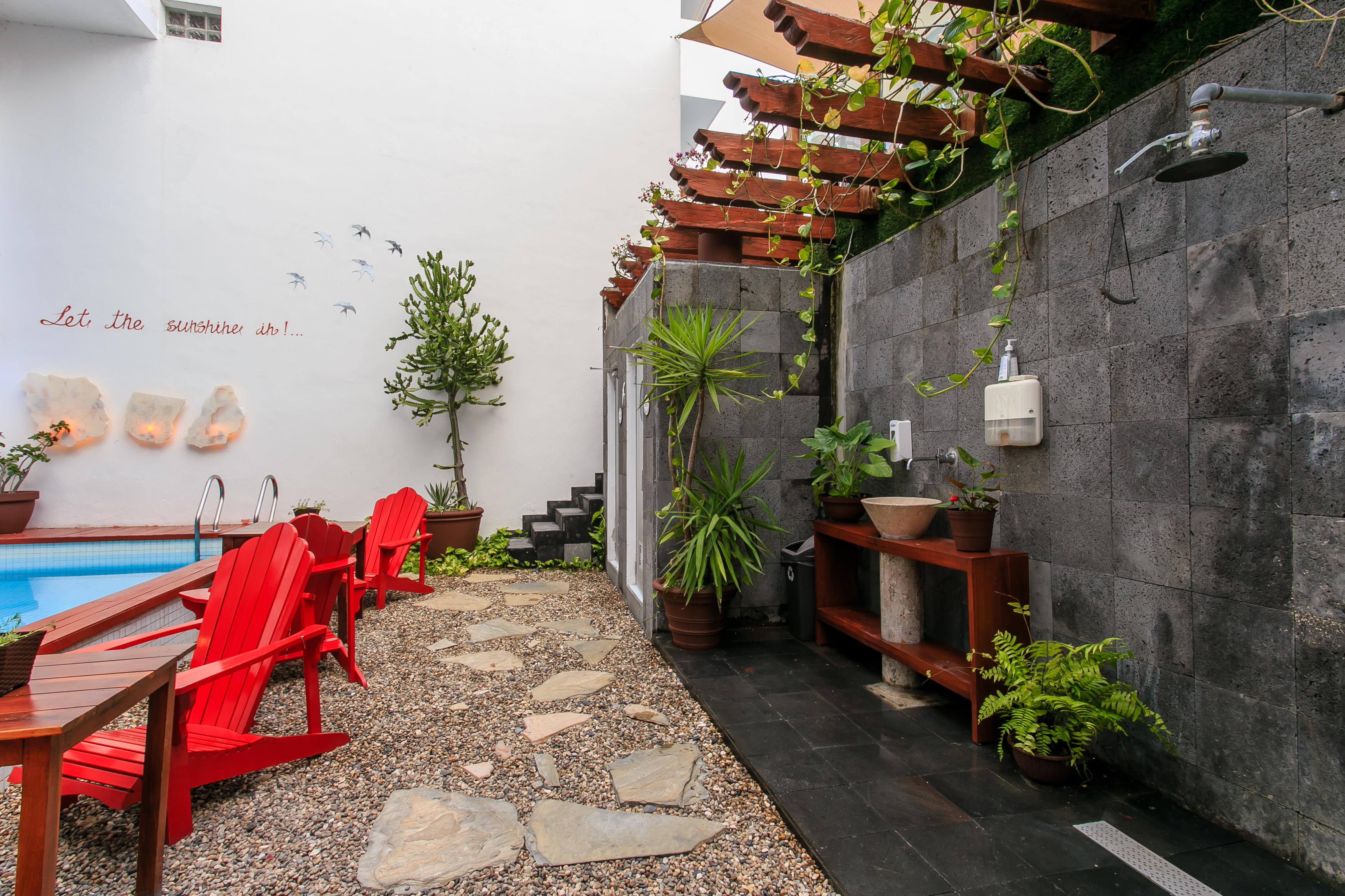 Casa Ticul Hotel Boutique - 5Th Ave (Adults Only) Playa del Carmen Exterior photo Outdoor shower