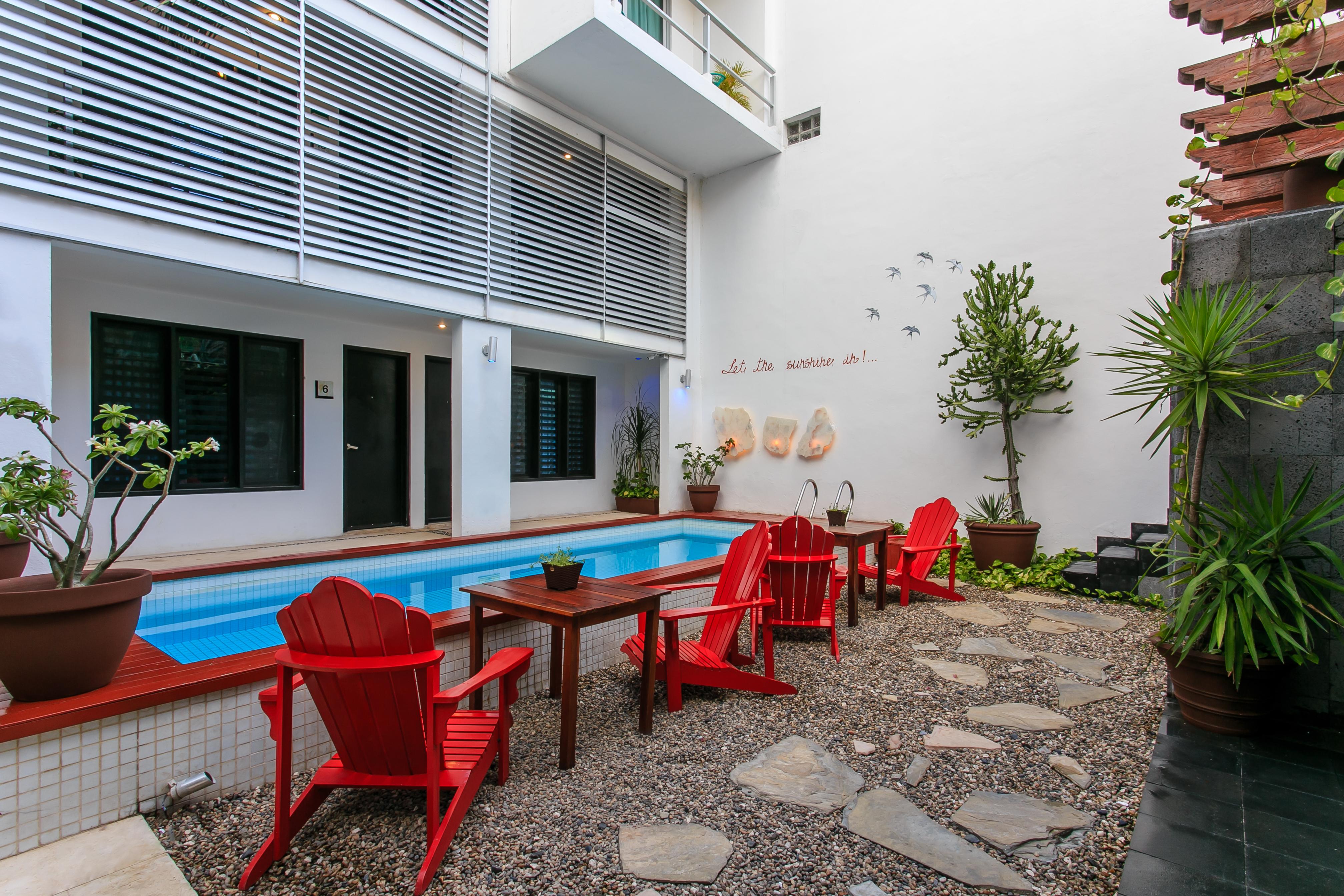 Casa Ticul Hotel Boutique - 5Th Ave (Adults Only) Playa del Carmen Exterior photo The pool at the hotel